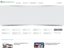 Tablet Screenshot of casaadministraciones.com